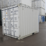 10ft One-Trip Shipping Container - White