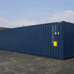 40ft Shipping Container Blue Ral 5013