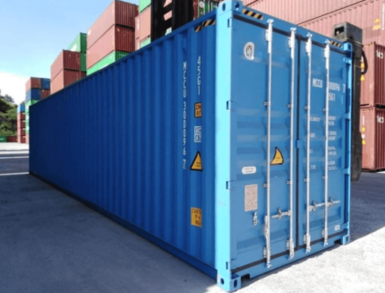 12.2m (40ft) high-cube shipping container