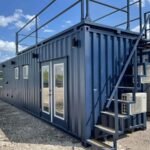 Luxurious 1-Bedroom 40ft Shipping Container Home w/ Rooftop Deck - Perfect for Airbnb