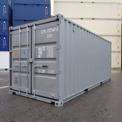 40 ft Container Refurbished with 2 Roller Doors Fitted