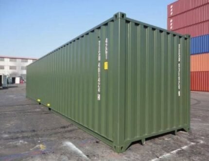 New 40ft Green shipping containers for sale