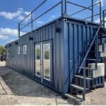 40ft Luxury Container Home – 1-Bedroom Airbnb Ready with Rooftop Deck & Full Smart-Welfare Suite