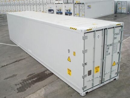 40ft High Cube Refrigerated Container – New One-Trip Reefer, 305sqft Climate-Controlled Storage Unit