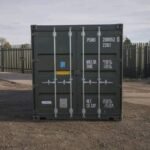 20ft Used Green Shipping Container – Grade B Wind & Watertight (WWT) Steel Storage Unit