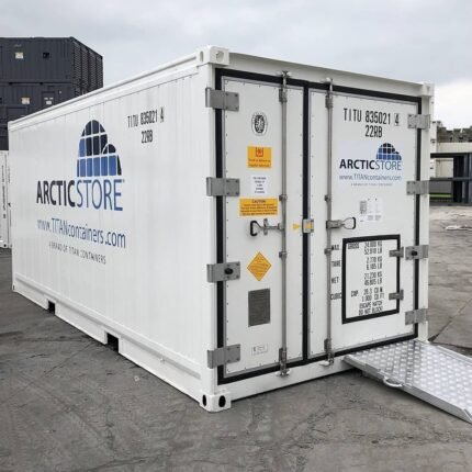 20ft Refrigerated Storage Container – Thermo King Magnum Plus Cold Storage with High-Traffic Access & Safety Alarm