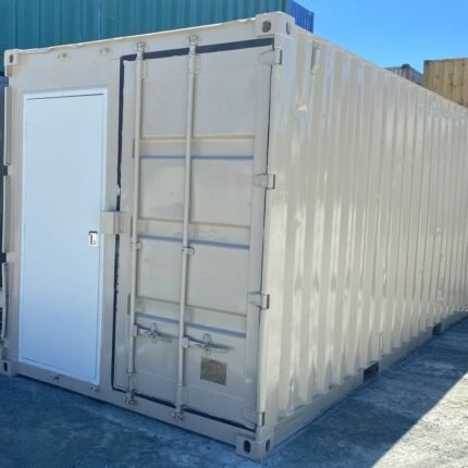 20ft Shipping Container with PA Side Door – Dual-Access Storage Unit with Standard Cargo Doors