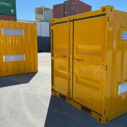 6ft Mini Hazardous Goods Container | Class 3 Flammable Liquid Storage | AS1940-2004 Compliant