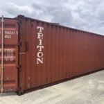 40ft High Cube Shipping Container – Used Grade B Wind & Watertight (WWT) Steel Storage Unit