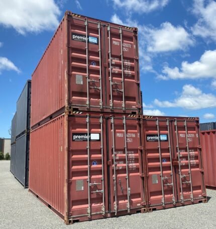 20ft High Cube Shipping Container – Ex-Hire Domestic Grade, Clean Furniture Storage Unit