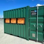 10ft Custom Recycling Collection Center – Sustainable Waste Management Shipping Container Conversion
