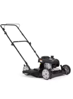 20 in. 125 cc Briggs Y Stratton Walk Behind Gas Push Lawn Mower with 4 Wheel Height Adjustment and Prime N Pull Start.